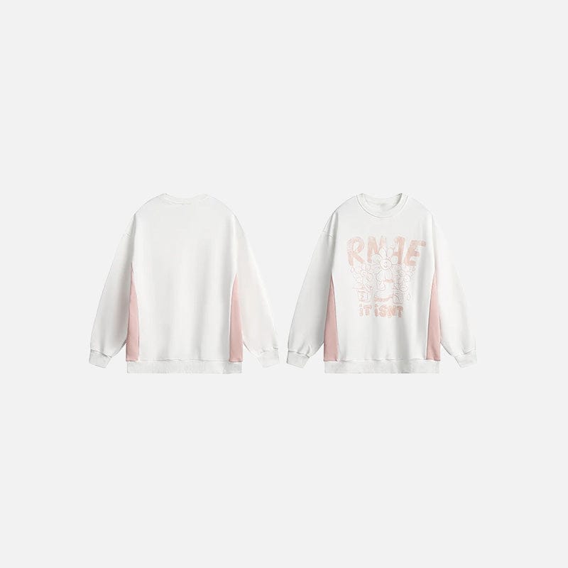 Sweat "Floral Smiley"