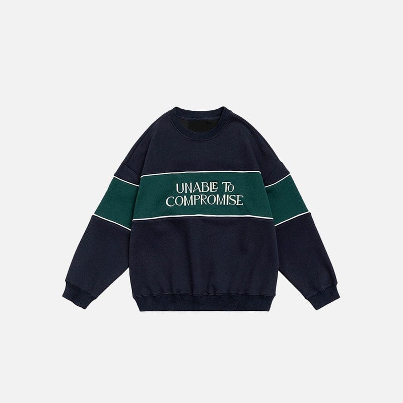 Sweat "Embroidered Loose"