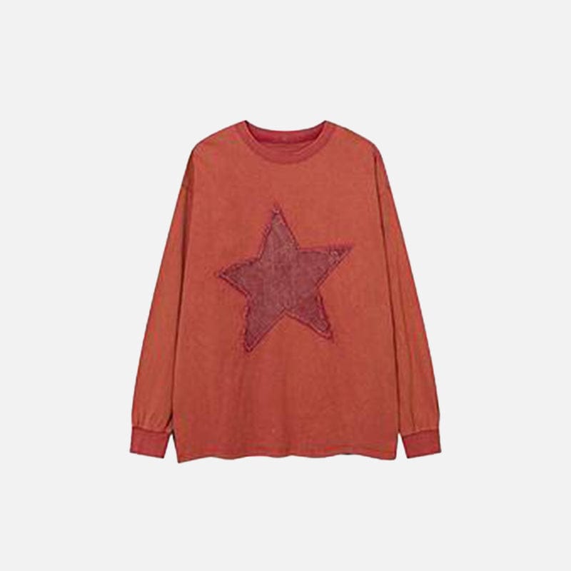 Sweat "Star Embroidery"