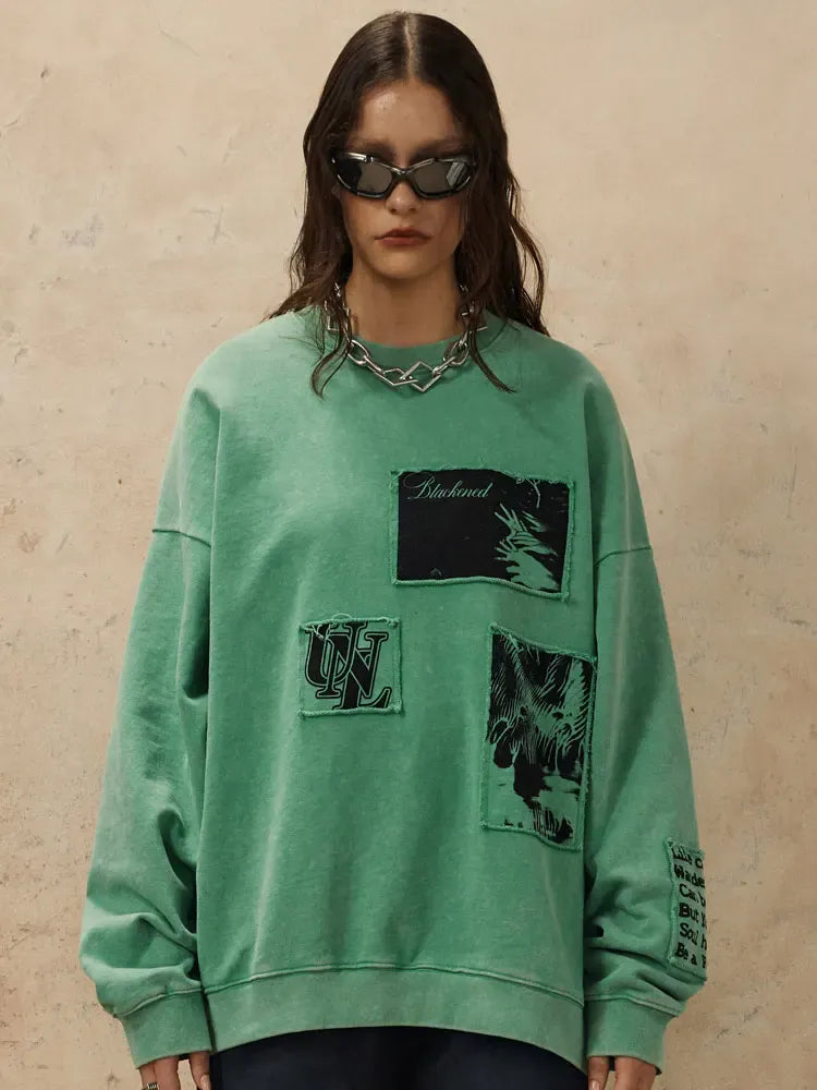 Sweat "Urban Patchwork"