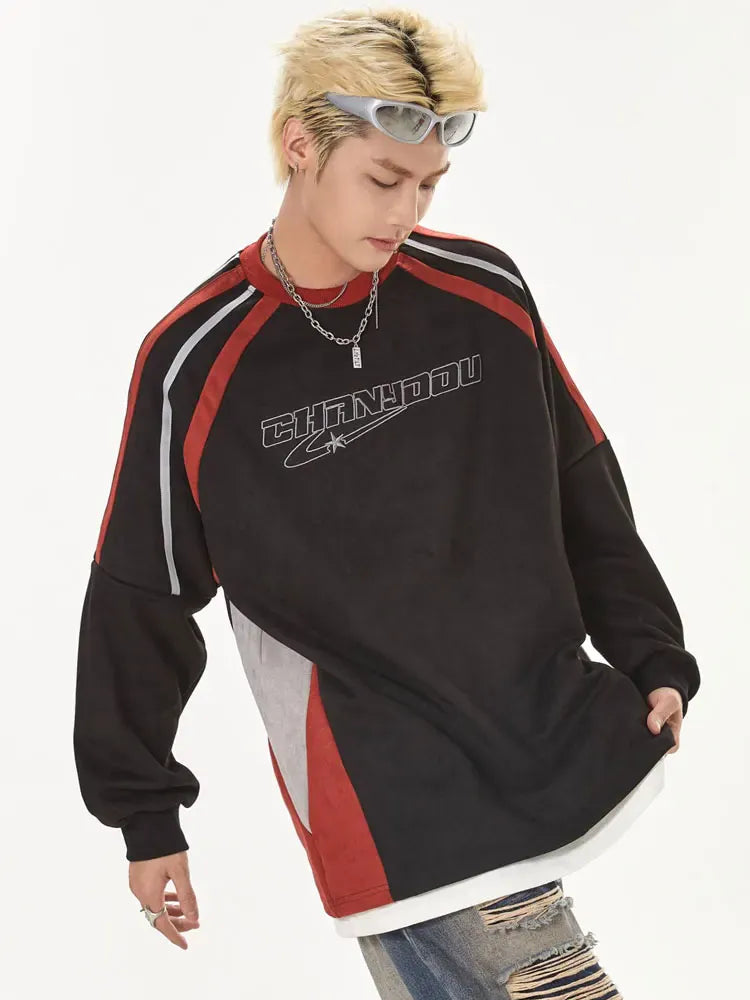 Sweat "Embroidery Patchwork"