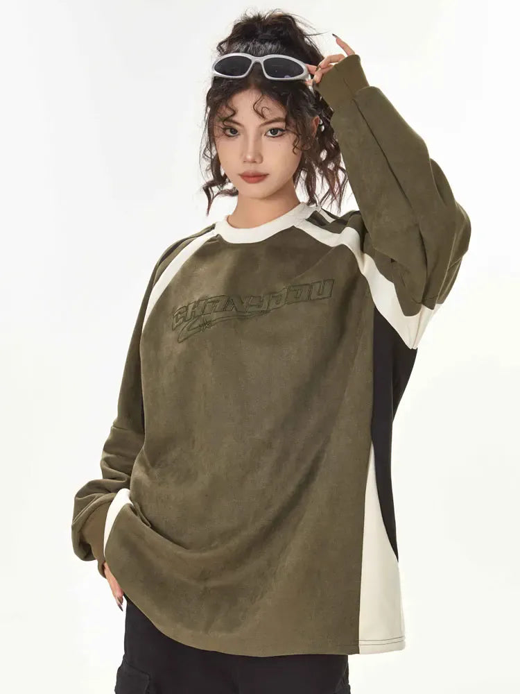 Sweat "Embroidery Patchwork"